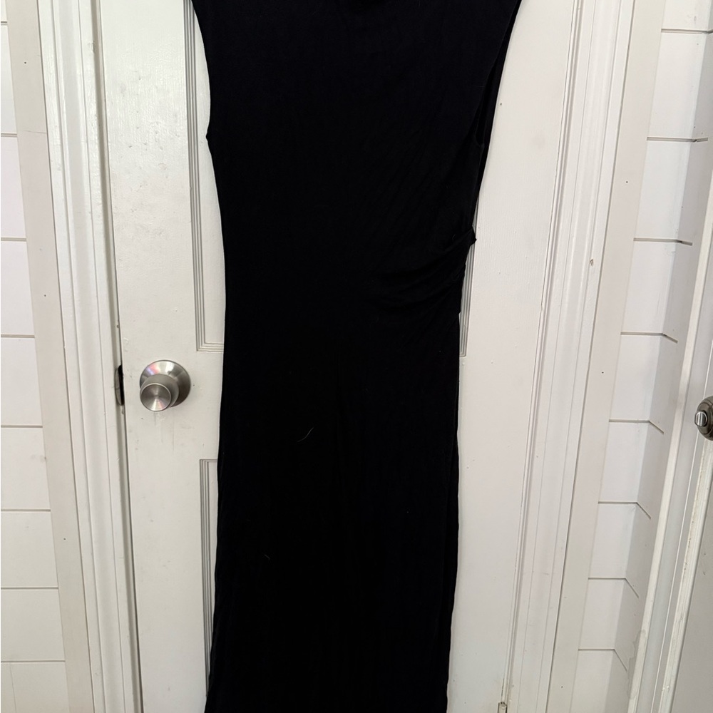 Old Navy Elegant Black Midi Dress